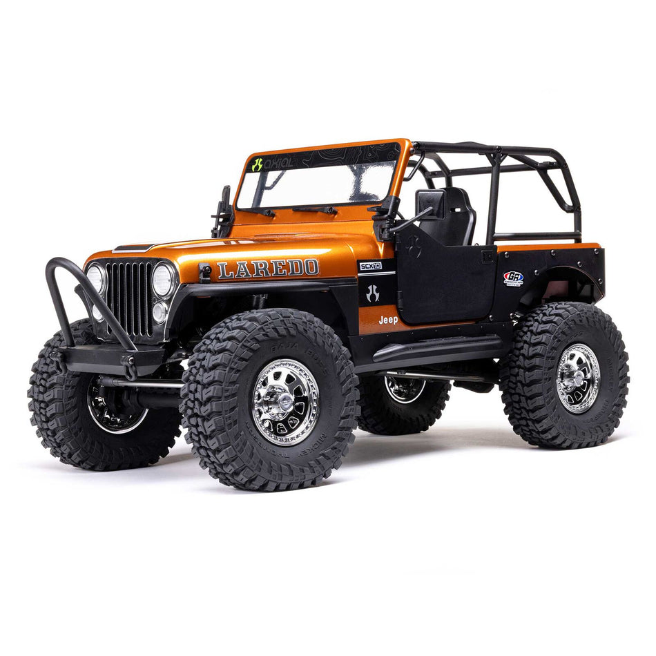 Axial 1/10 SCX10 III Jeep CJ-7 4X4 RTR Brushed Rock Crawler, Copper