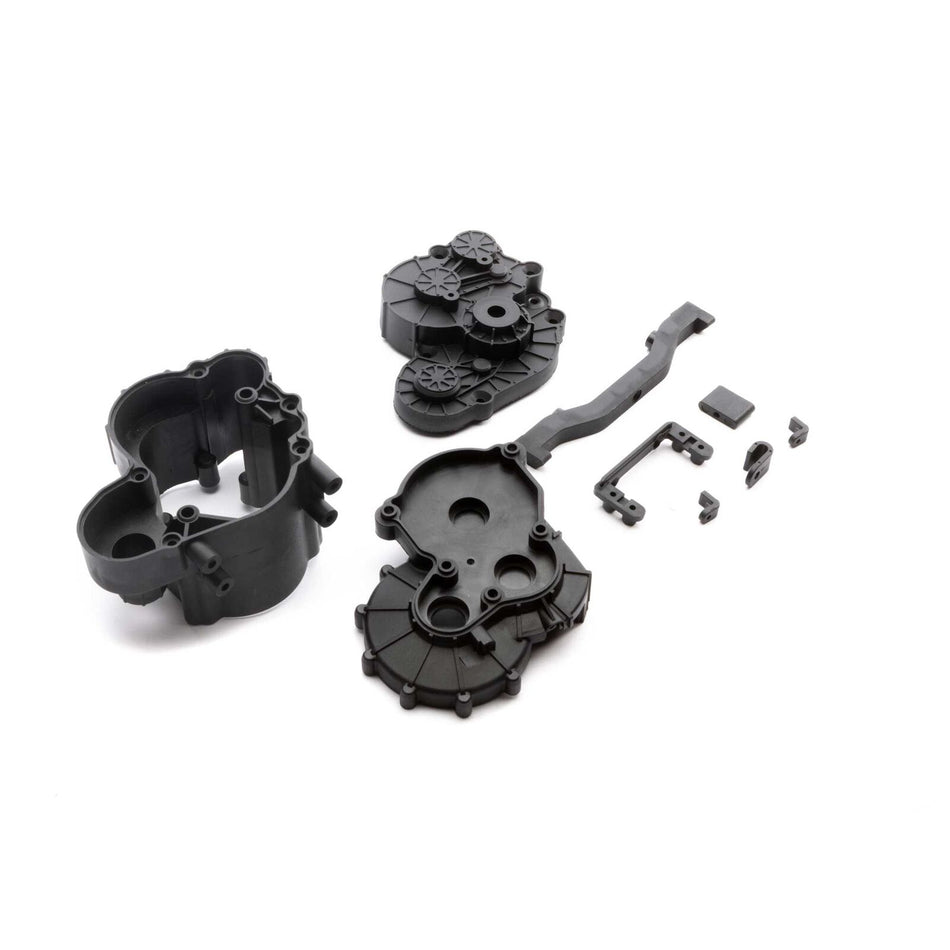 Axial SCX6: 2-Speed Transmission Case/Brace Set