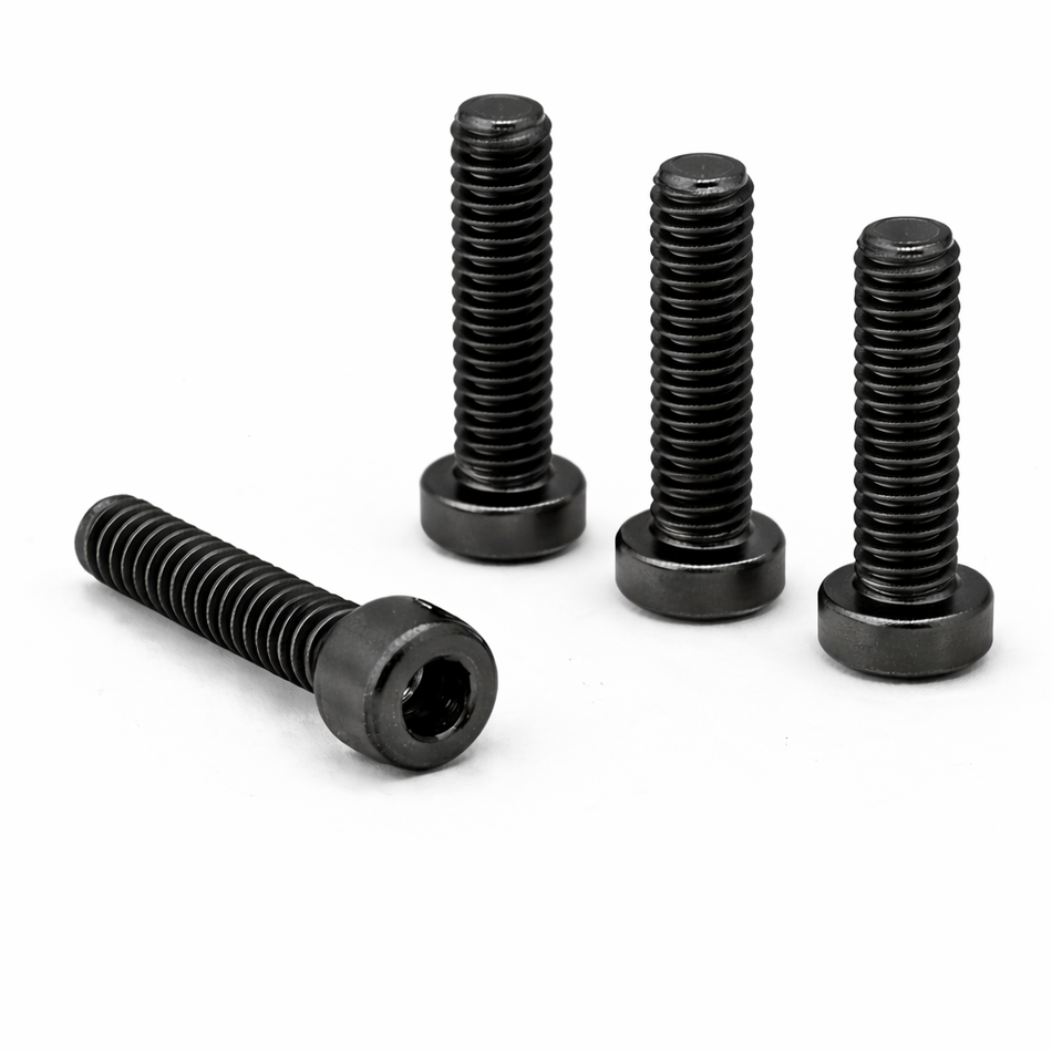 M2.5x12mm Cap Head Screws (4-Pack)