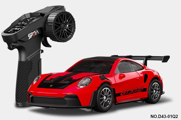 RC Pro 1:43 R/C Alloy Drift Car - Red