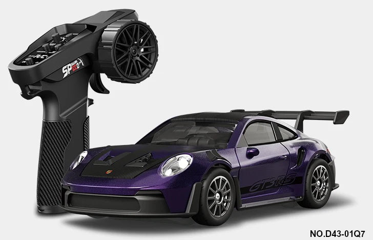 RC Pro 1:43 R/C Alloy Drift Car - Purple