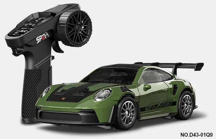 RC Pro 1:43 R/C Alloy Drift Car - Green