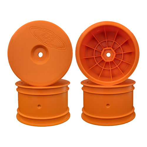 DE Racing Speedline Buggy Wheels – Rear (Orange, 4pcs)