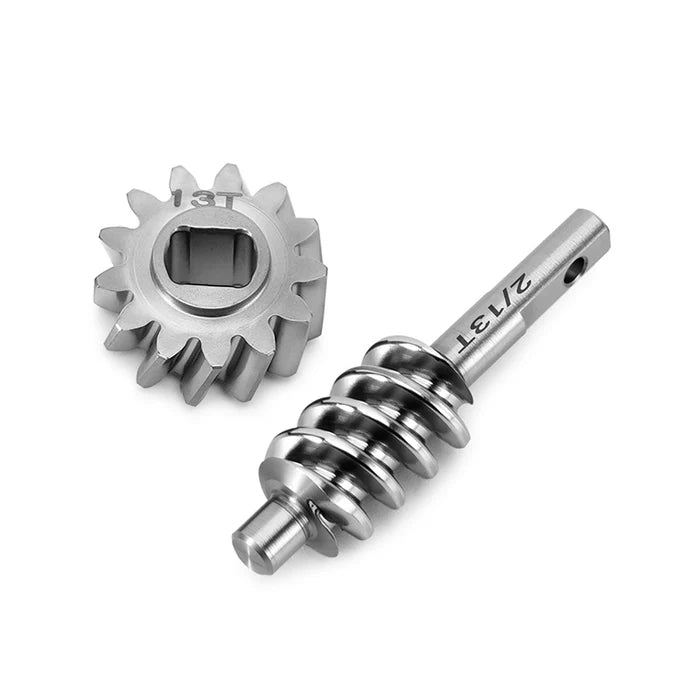 INJORA Axle Worm Gear Set for 1/30 SCX30 (2/13T) Overdrive