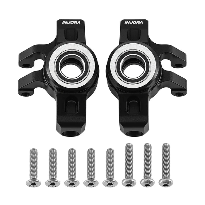 INJORA Aluminum Steering Knuckles for Arrma 1/14 Typhon Grom 1/18 Granite Grom