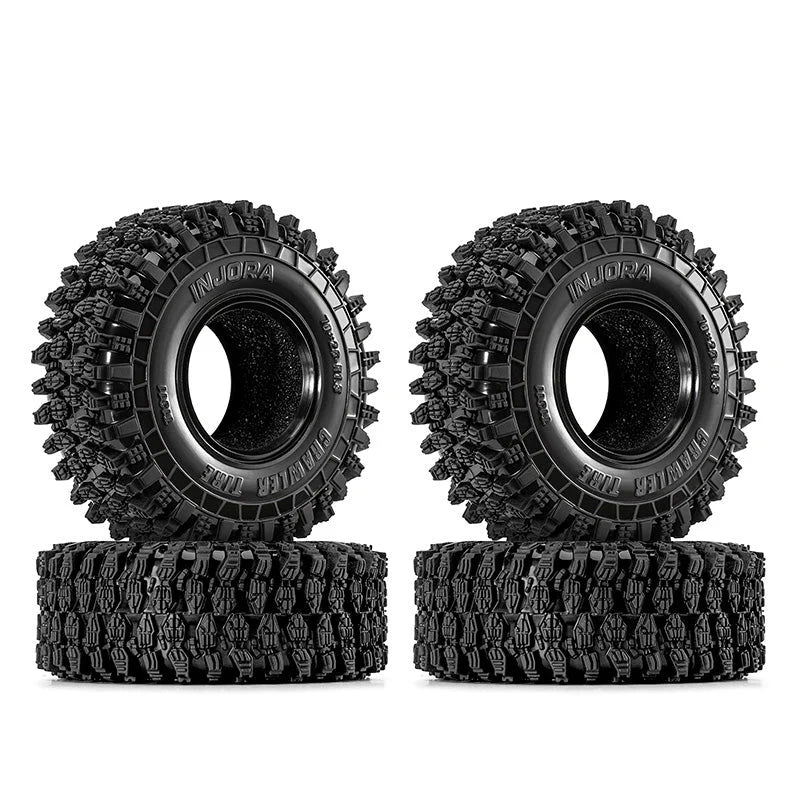 Injora 1.3" 70*26mm Rock Crawling Tires (T1311) (4)