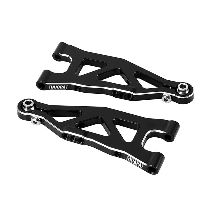 INJORA Aluminum Front Lower Suspension Arms for Arrma Typhon Grom Granite Grom