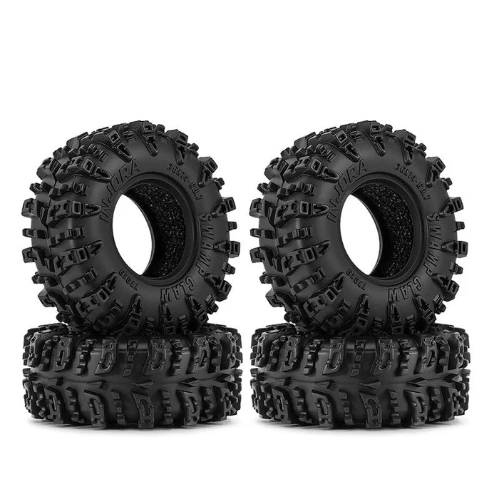 INJORA 0.7" 36*14mm Swamp Claw Tires for 1/30 SCX30 (T7019)