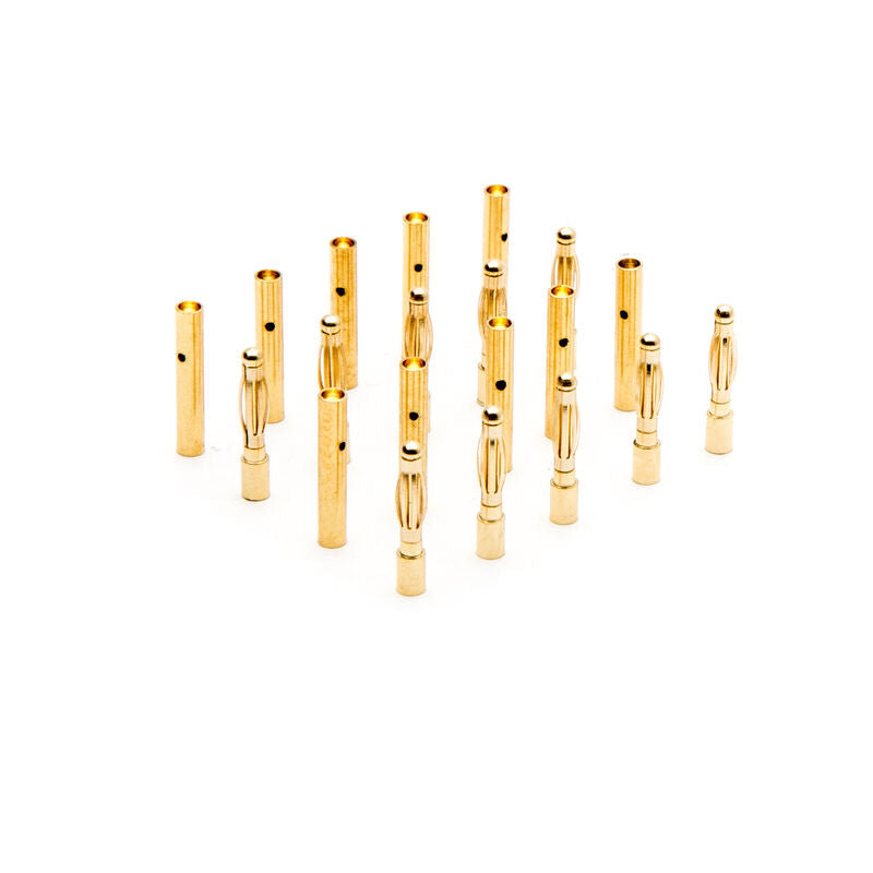 Dynamite Gold Bullet Connector Set, 2mm (10)