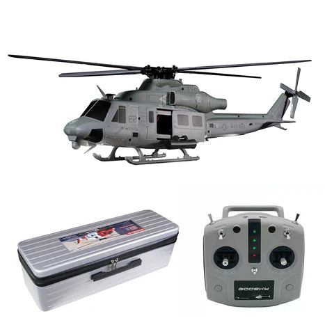 Goosky BAF050003-A E2 UH-1Y Venom RTF Helicopter with Carrying Case (Mode 2)
