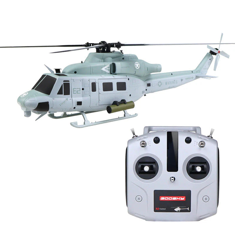 Goosky E2 UH-1Y Venom GPS Helicopter RTF (Mode 2) – BAF050012