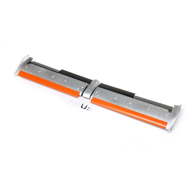 E-Flite Wing with Ailerons/Flaps/LED's: Micro Scrappy 800