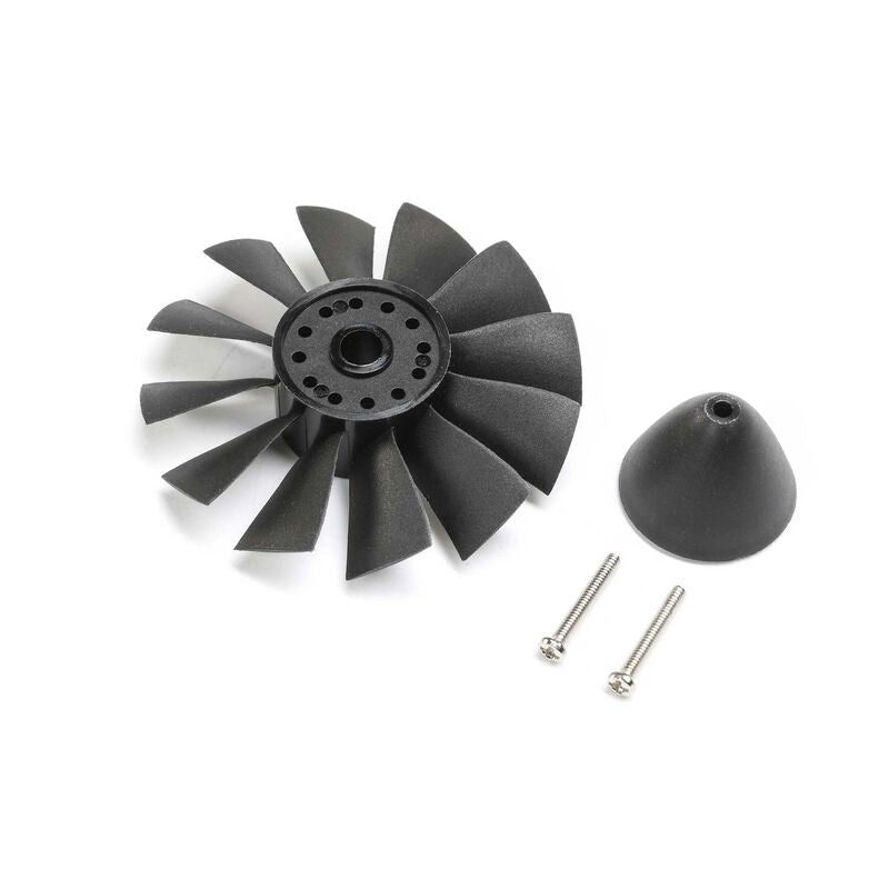 E-flite 50mm 12-blade Rotor with Spinner: Habu SS 50mm EDF