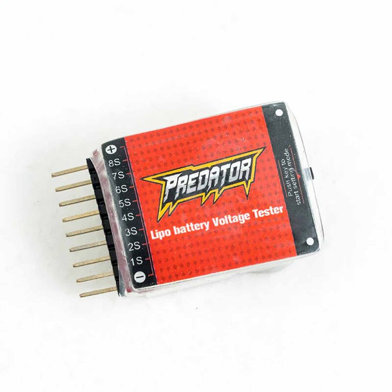 FMS Lipo Voltage Tester: 1 to 8 Cell
