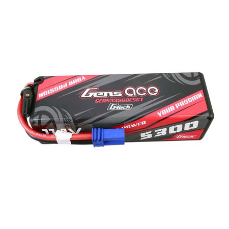 11.1V 5300mAh 3S 60C G-Tech Smart Lipo: EC5