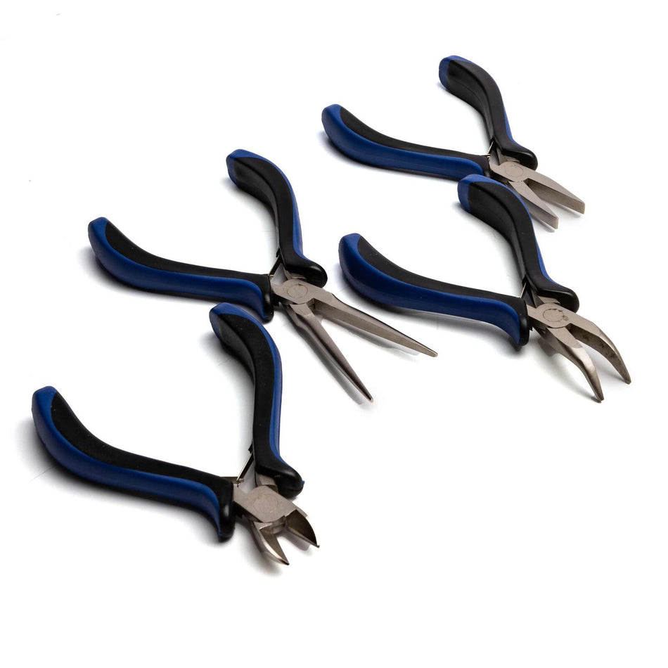 Spring-Loaded Pliers Set 5" (4)