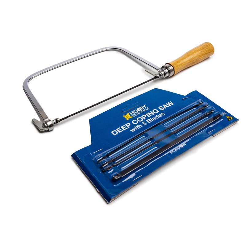 Coping Saw W/4 Extra Blades