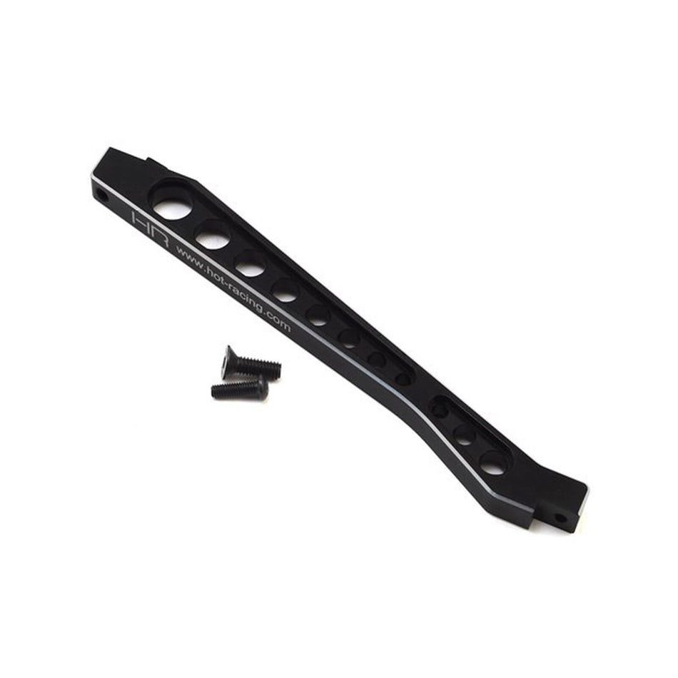 Hot Racing Aluminum Front Chassis Brace (Black): LP Talion 133mm