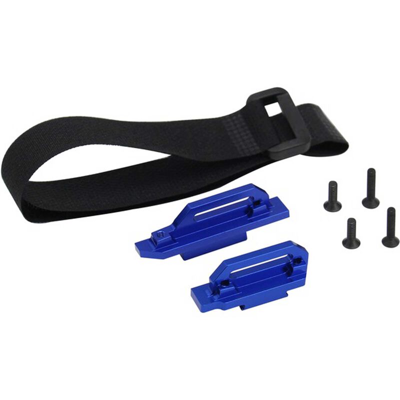 Hot Racing LCG chassis Tall Battery Hold-Downs - Slash 4x4