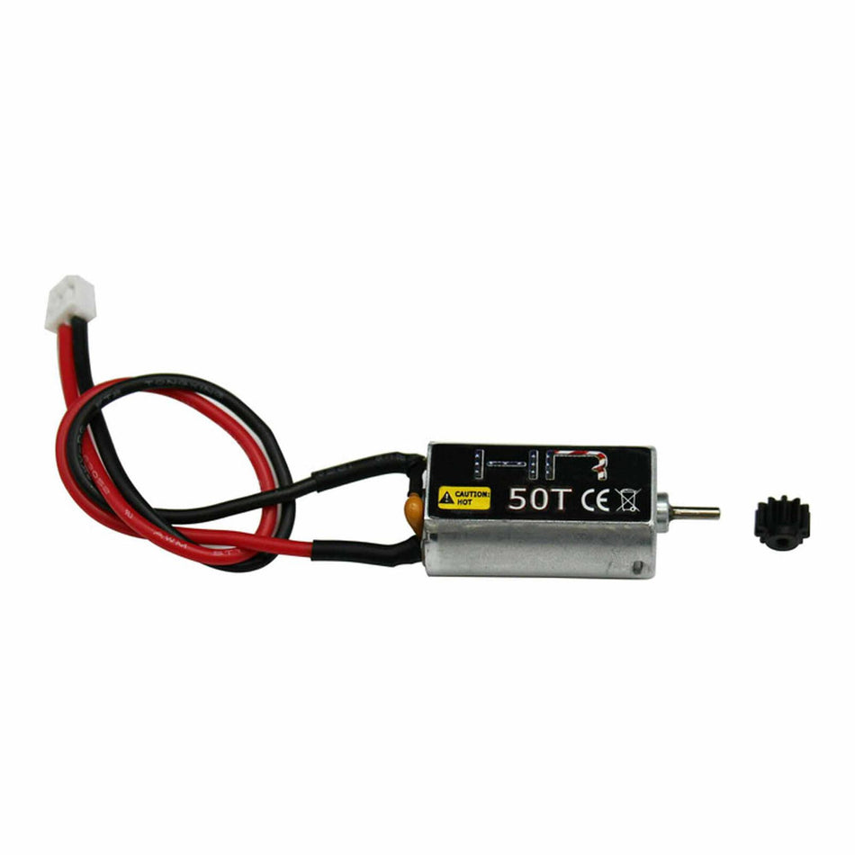 Hot Racing 50T High-Torque Motor w/ 11T Pinion Gear – Losi Micro B Upgrade [HRALMCB50M11]