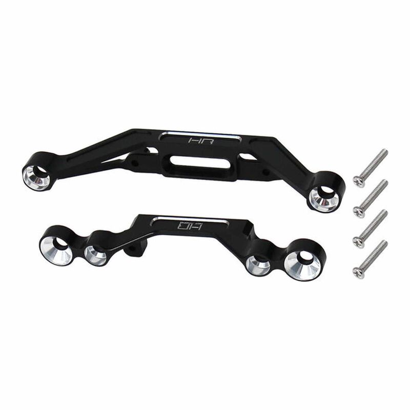 Hot Racing Aluminum Front & Rear LED Light Bucket Set, 1/30 Axial SCX30 K10