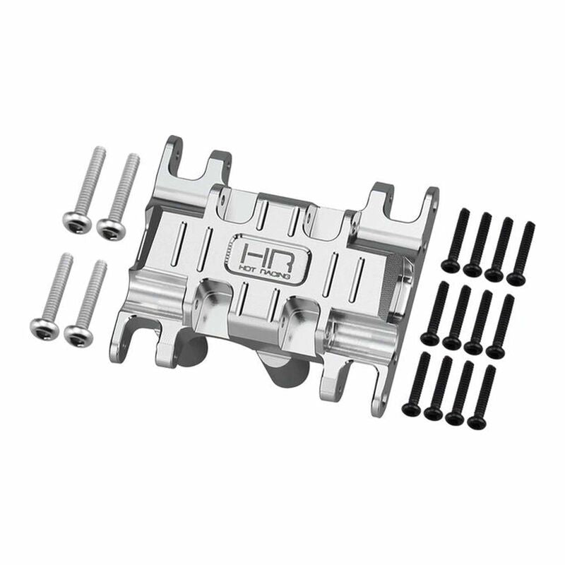 Hot Racing Hard Anodized Center Gear Box Mount - SCX30