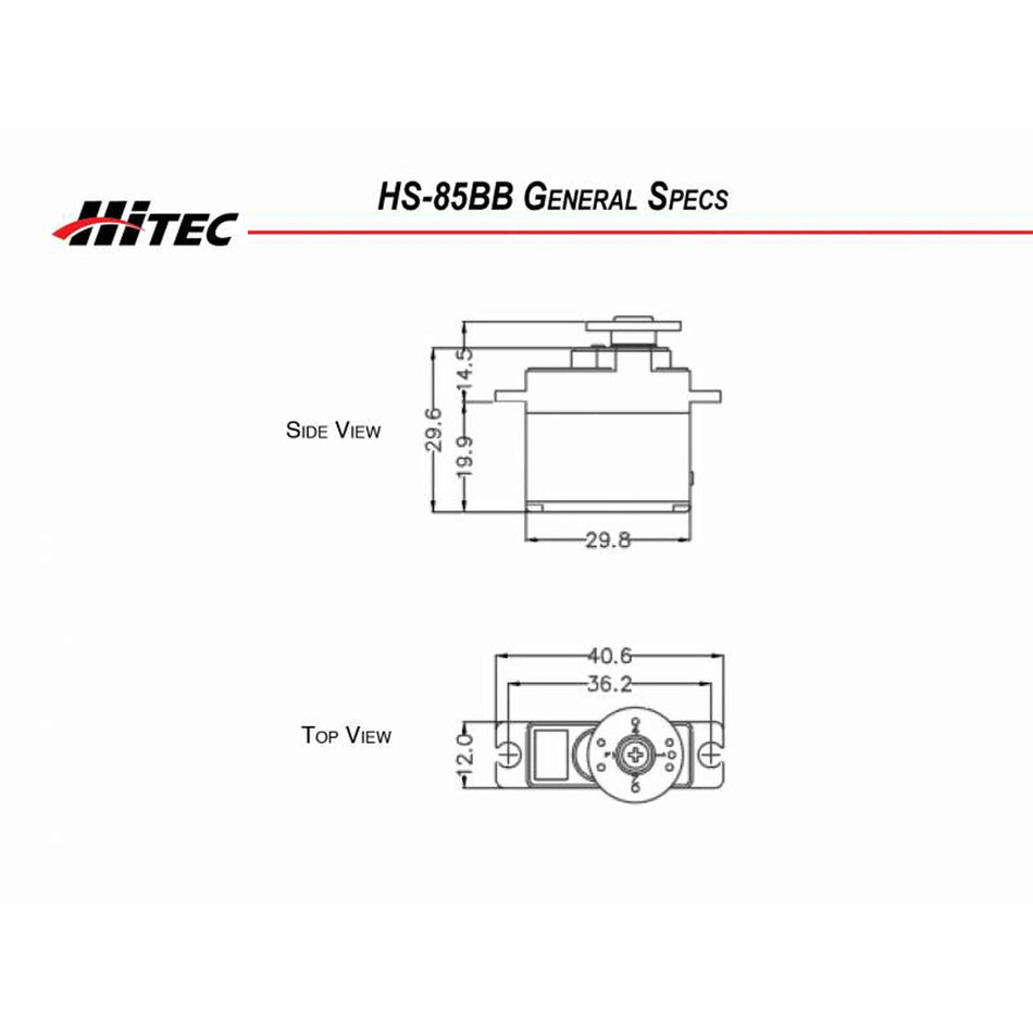Hitec Mighty Micro Servo HS-85: Universal