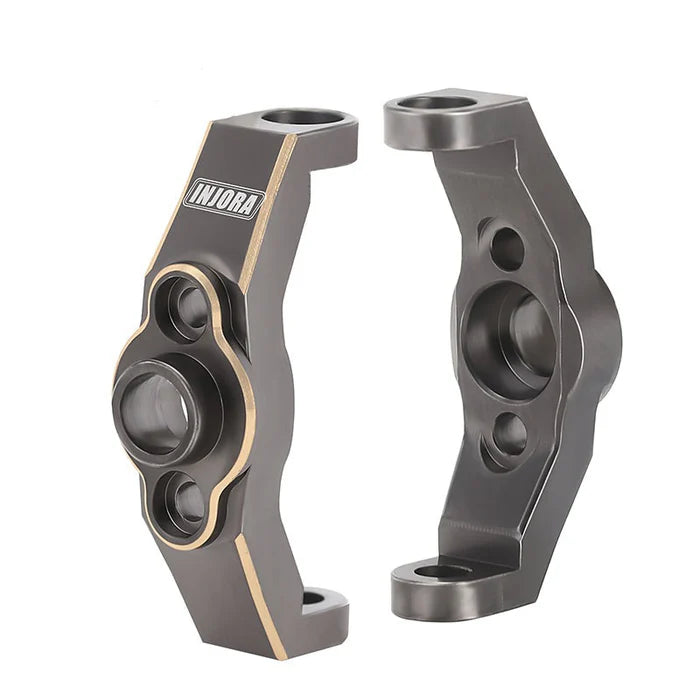 INJORA Black Brass C Hub for 1/18 TRX4M Grey