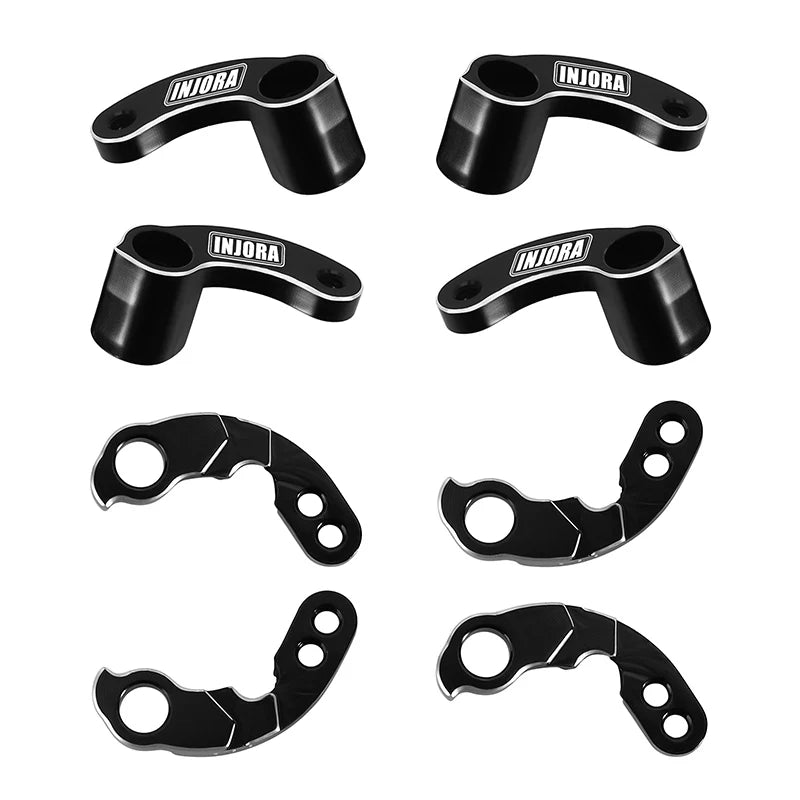 INJORA CNC Aluminum Flex Blades Suspension Travel Extension for 1/18 TRX4M Defender Bronco (4M-33)