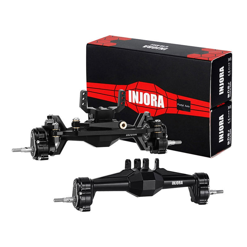 Injora 5mm Extended Diamond Portal Axles for TRX4M