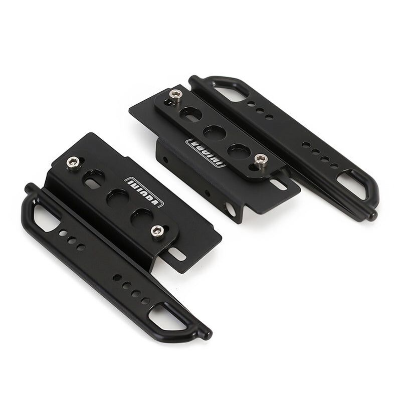 Injora Metal Rock Sliders for SCX24 JLU Deadbolt Bronco