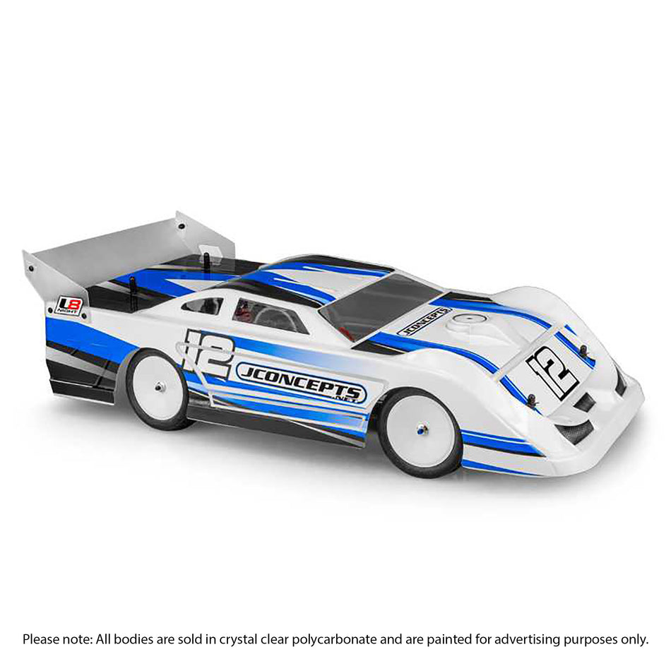 L8 night body-10.25 wide Late Model clear bo
