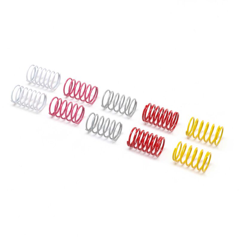Losi Tuning Spring Set (7-11lb/in, 2), On-Road: GROM