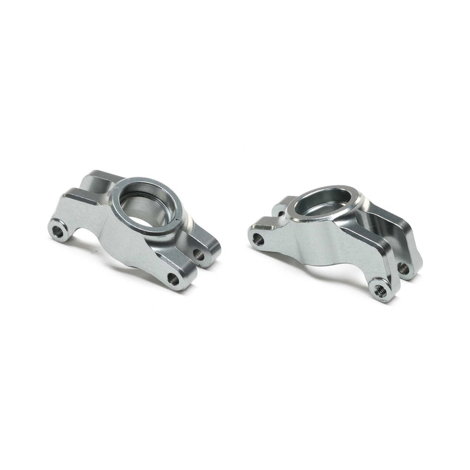 Losi Rear Hubs, Aluminum: GROM