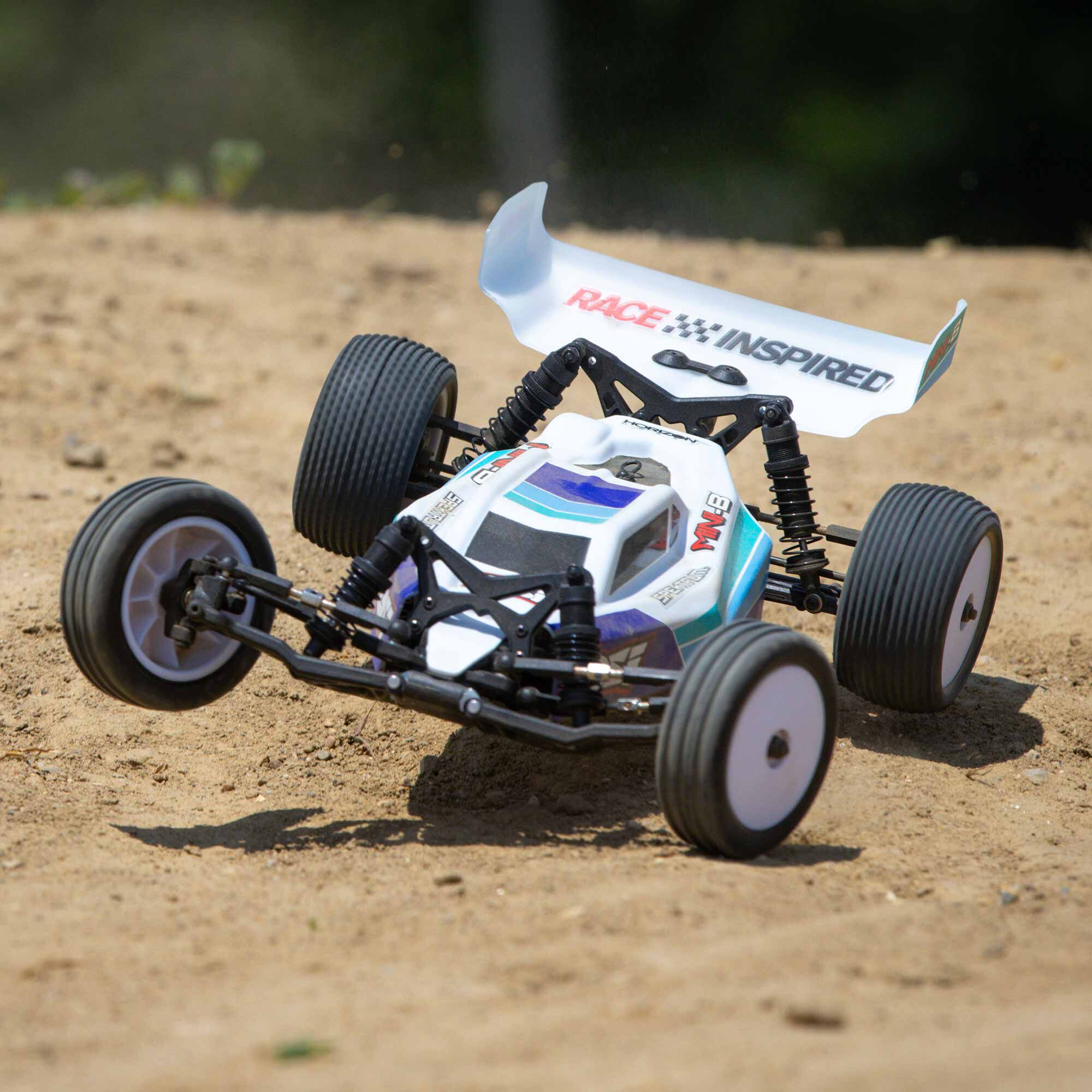 1/16 Mini-B 2WD Buggy Brushless RTR, Blue – Superstition Hobbies