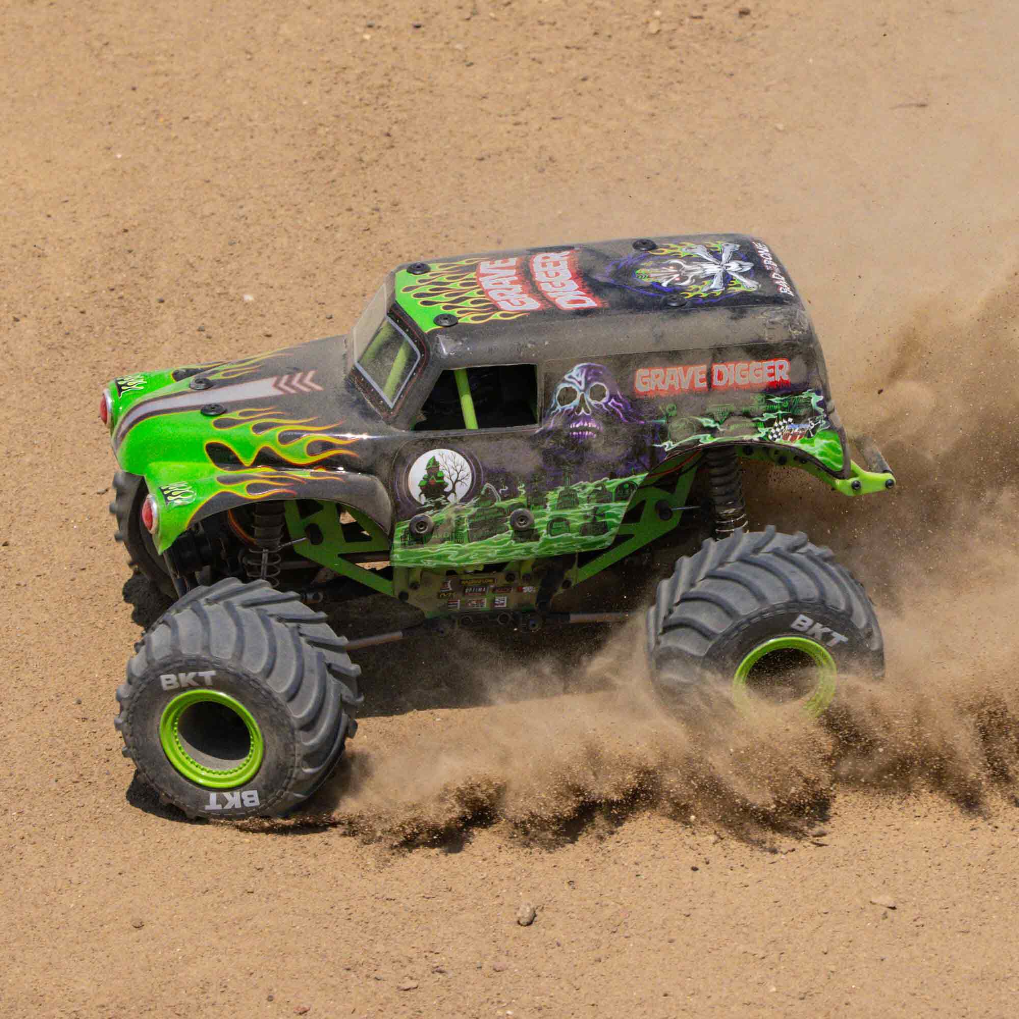 Losi 1/18 Scale Monster Truck | Losi Mini Grave Digger RC