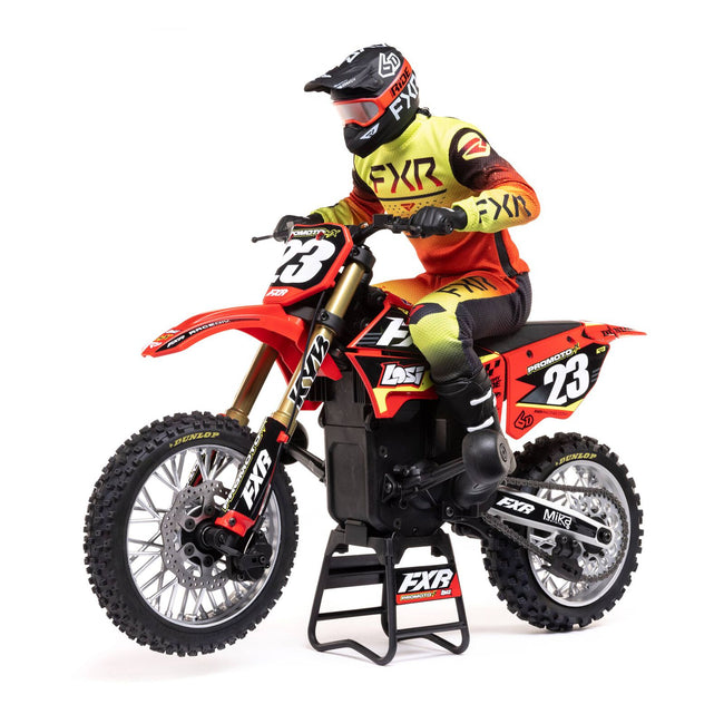 Losi  1/4 Promoto-MX Motorcycle RTR, FXR Red