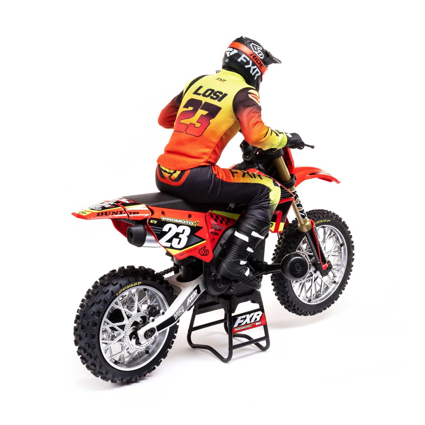 Losi  1/4 Promoto-MX Motorcycle RTR, FXR Red