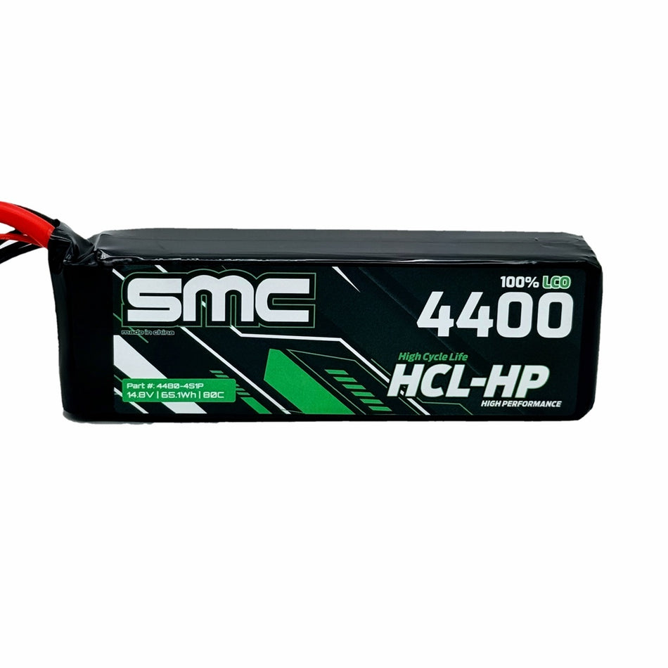 SMC HCL-HP 14.8V-4400mAh-80C Flight Pack