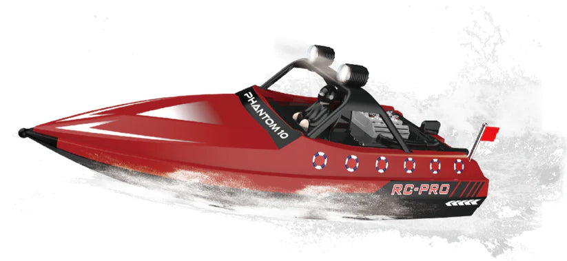 RC Pro 10" RC Jetboat PHANTOM10