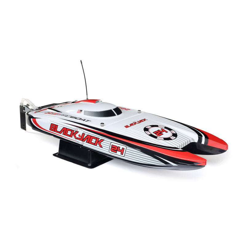 ProBoat Blackjack 24" V2 Catamaran Brushless, Vegas Offshore: RTR