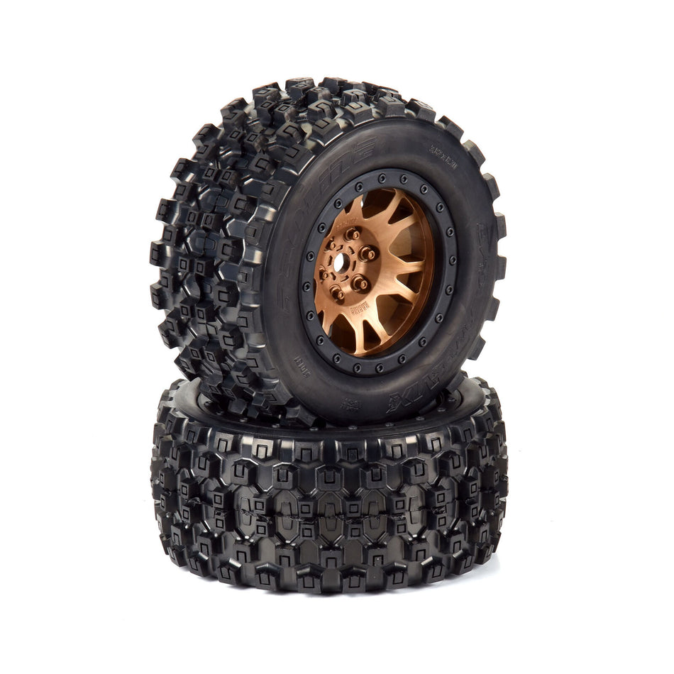 Limited Edition Badlands MX43 Pro-Loc F/R Mounted 24mm Bronze/Black Impulse (2) for X-Maxx