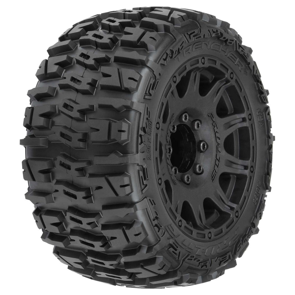 Pro-Line Trencher LP 3.8 MTD Raid 8x32 Wheels 17mm F/R