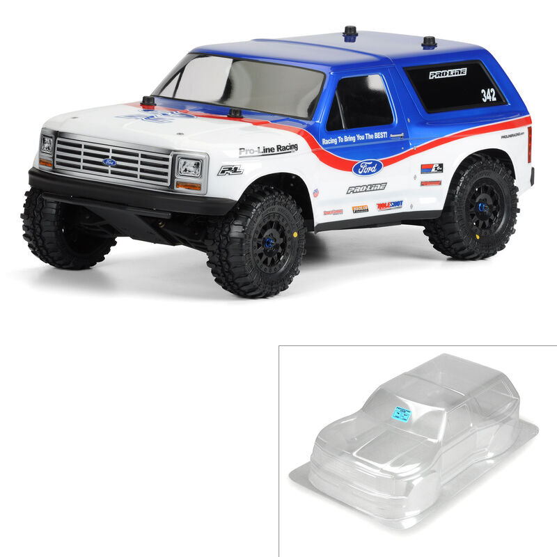 Pro-Line® 1/10 1981 Ford Bronco Clear Body: Short Course