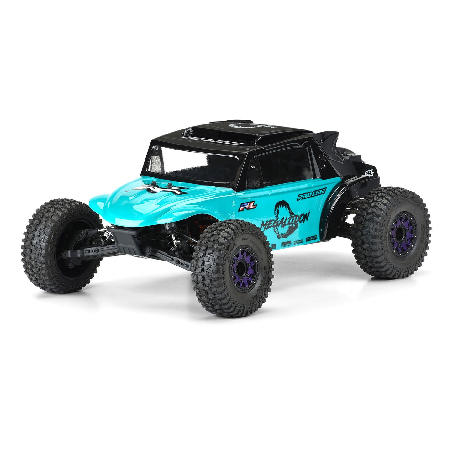 Megalodon Desert Buggy Clear Body Slash 2wd/4x4