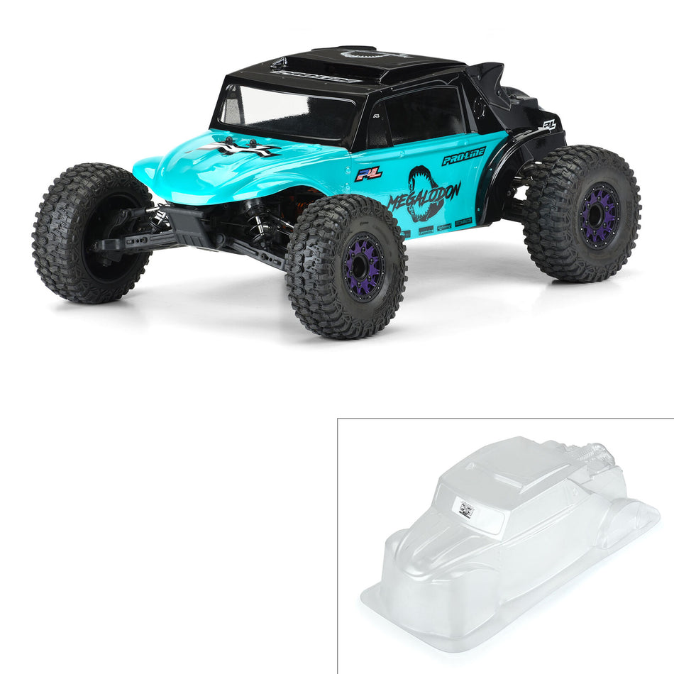 Megalodon Desert Buggy Clear Body Slash 2wd/4x4