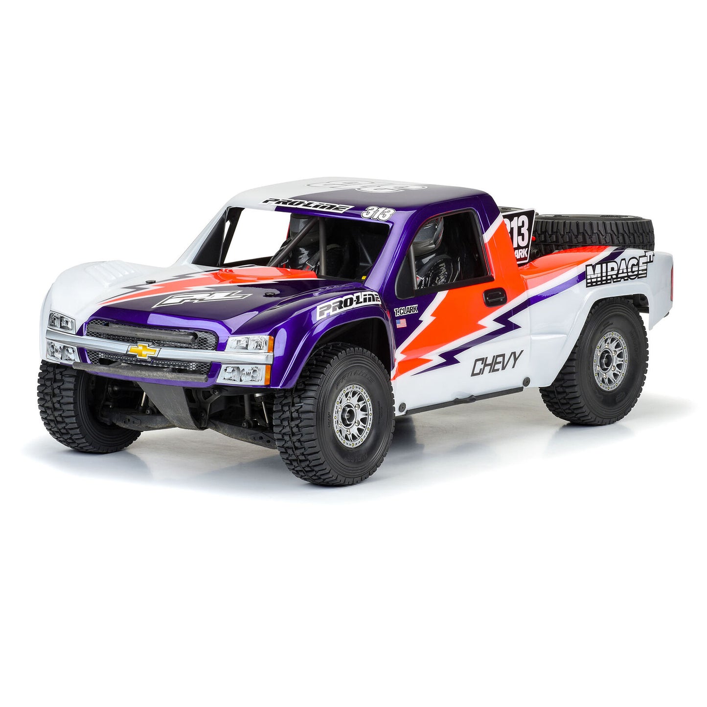 Pre-Cut 2007 Chevy Silverado Clear Body for Unlimited Desert Racer