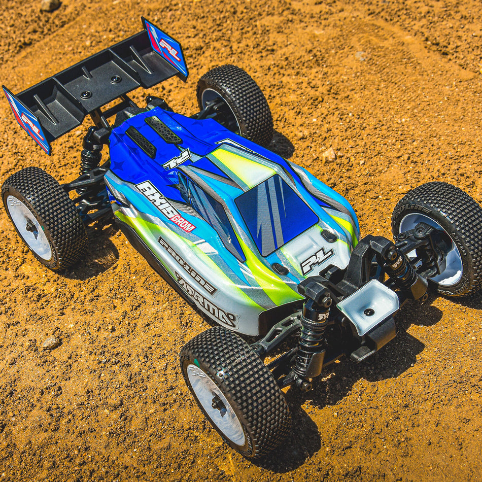 Limited Edition Axis Jagged Body for Arrma Typhon Grom (White/Blue)