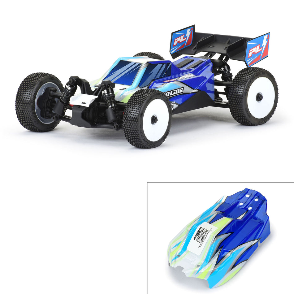 Limited Edition Axis Jagged Body for Arrma Typhon Grom (White/Blue)