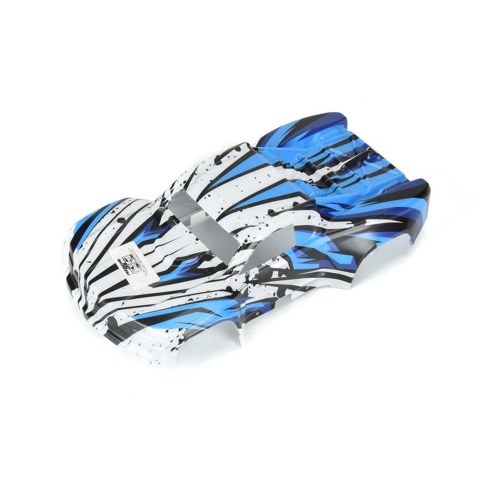 Pro-Line Limited Edition Pre-Cut/Pre-Painted 2019 Chevy Silverado Trophy Truck Strike (Blue/White) Body for Arrma Mojave Grom